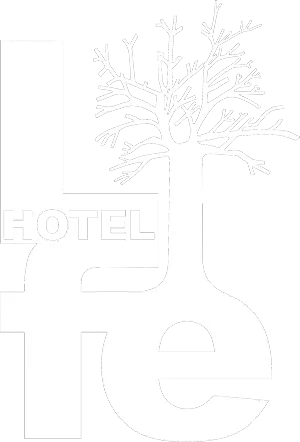 Logotipo Hotel Life Blanco x300